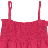 Carmine-Strap Dress